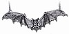 Gothic Bat Necklace by Alchemy Gothic